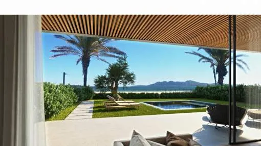 Newly built ground floor apartment in first sea line in Puerto Pollensa Newly built ground floor apartment in first sea line in Puerto Pollensa
